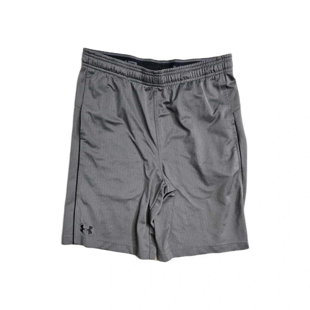 Under Armour Men's Athletic Shorts Gray M Drawstrings